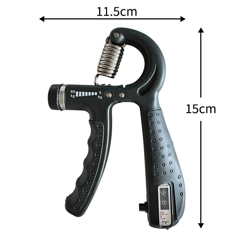 Grip Strength Trainer Set Wiht Finger Trainer Hand Grip Enhancer Finger Stretcher Grip Ring Muscle Decompression Ball